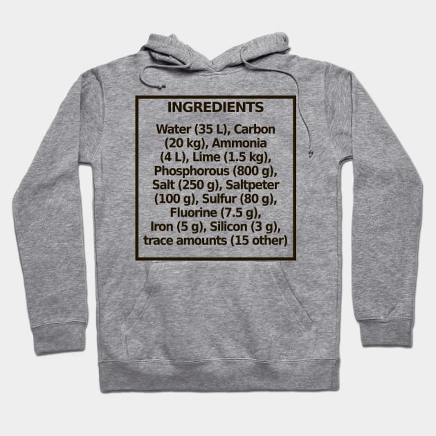 Ingredients (light) Hoodie by nochi